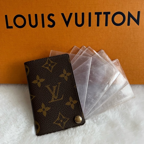 🚫SOLD🚫 Authentic Louis Vuitton Porte Cartes Card Case Organizer - Picture 1 of 11